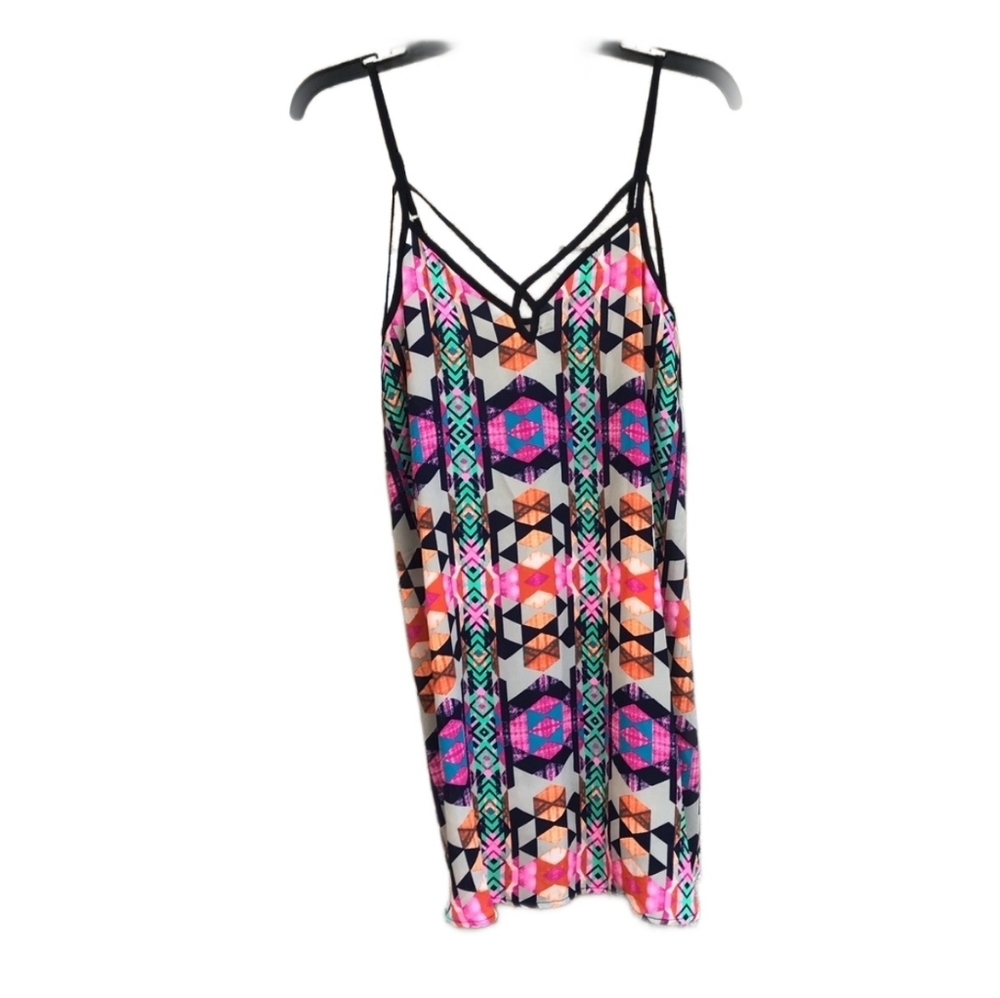 Fun patterned dress